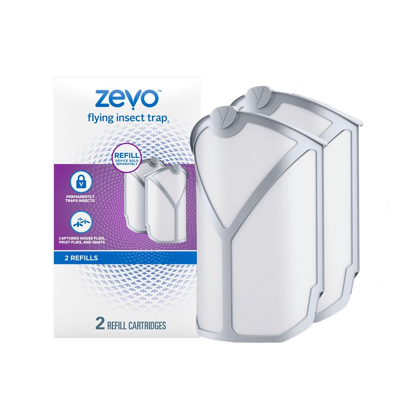 Zevo Flying Insect Trap Refill Cartridges - 2pk, 1 of 17