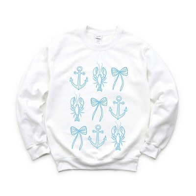 Simply Sage Market Women's Graphic Sweatshirt Nautical Elements