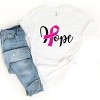 Simply Sage Market Hope Breast Cancer Short Sleeve Tee - 3 of 4