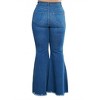 Women's Wo's Riled Up Flare Jeans - Plus - AAAAA FASHION - 3 of 3