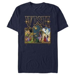 Men's Wish Stained Glass Scenes T-Shirt - 1 of 4