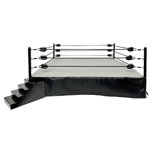 Premium Metal Real Scale Wrestling Ring for WWE & AEW Wrestling Action Figures - 1 of 4