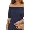 Women's FAYA OFF SHOULDER TOP - VaVa - 2 of 3