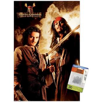 Trends International Disney Pirates of the Caribbean: Dead Man's Chest - Duo Unframed Wall Poster Prints