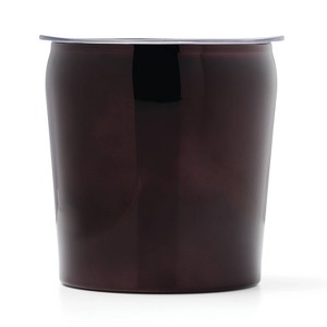 Cambridge Silversmiths 3qt Double Wall Ice Bucket Black: Stainless Steel, Hand Wash, 7.63" Height, 2.5 lbs - 1 of 4