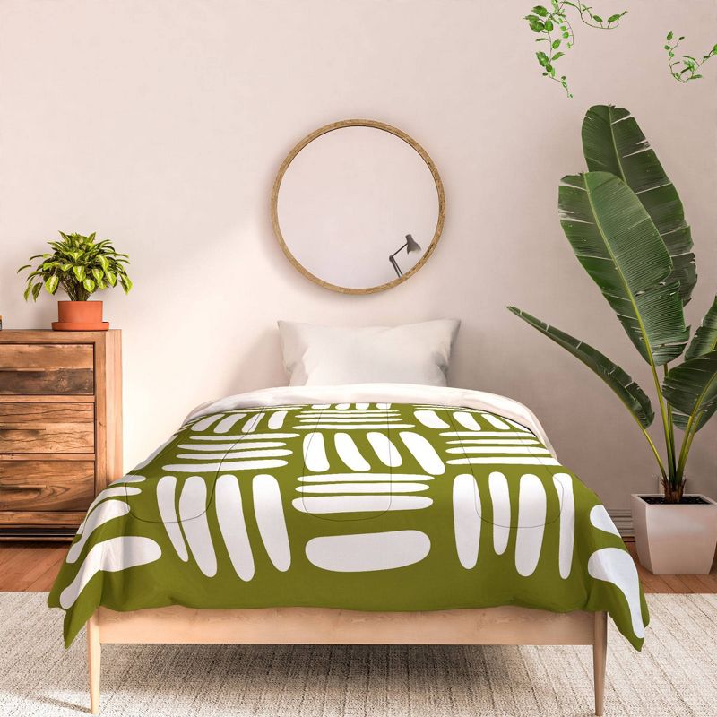 Summer Sun Home Art Boho Cotton Comforter Set - Deny Designs, 4 of 6