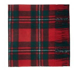 Lona Scott Pure Lambswool Tartan Scarf - 1 of 4
