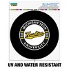 Michigan Tech Secondary Logo  Automotive Car Window Locker Circle Bumper Sticker - 2 of 4