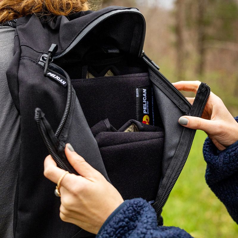 Pelican Outdoor - Field Pack - Rugged Water-Resistant Backpack - Stealth Black, 4 of 8
