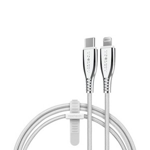 Naztech TITANIUM USB-C to MFi Lightning Braided Fast Charge Cable - 1 of 4