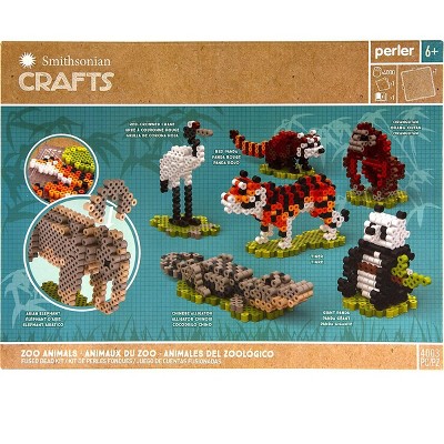 Perler Fuse Bead Activity Kit-Smithsonian 3D Dinosaurs