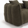 Dexmalle Soft beanbag chair lazy sofa with high resilience foam core for two people - 4 of 4