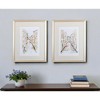 HomeRoots Set of Two Brown Streets of Venice Framed Art - 2 of 3