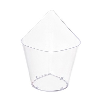 Smarty Had A Party 4.38" Clear Teardrop Plastic Cups - 288 pcs