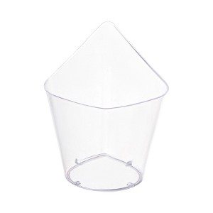 Smarty Had A Party 4.38" Clear Teardrop Plastic Cups - 288 pcs - 1 of 4