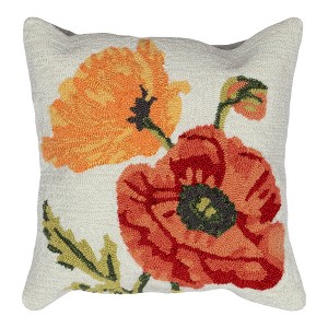 Liora Manne Frontporch Garden Indoor/Outdoor Pillow.. - 1 of 4