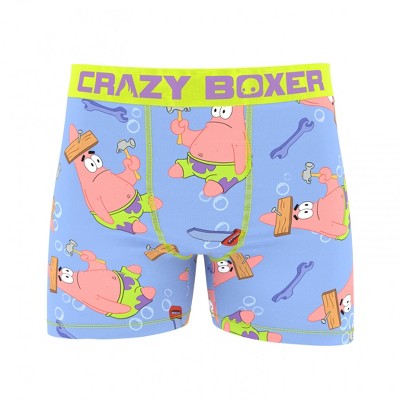 Mens SpongeBob SquarePants Patrick Memes Boxer Briefs - Medium (32-34)