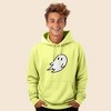 Dalix Giant Ghost Embroidered Hoodie Soft Fleece Hood Sweatshirt Mens - 2 of 4