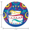 Creative Converting Birthday Swirls Tableware Set 49ct - 3 of 4