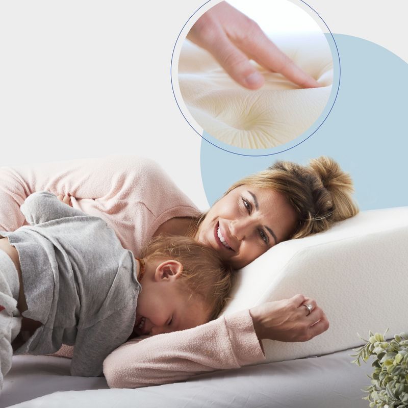 Restorology Leg Elevation Foam Pillow for Sleeping, 3 of 7