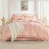 BAGOKIE 7pc Boho Tassel Bed in a Bag Comforter Set for All Season - 2 of 4