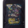 Monster Truck Boys' Skull Throttle Monster Jam Pajama Set - 2 of 4
