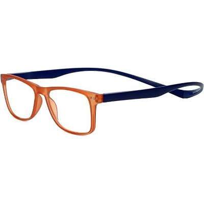 Magz Astoria Magnetic Front Connecting Reading OR Blue Light Glasses OR Transition Photochromic in Tortoise Havana Brown