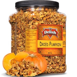 Dried Pumpkin Pieces by It's Delish, 24 OZ Jumbo Container - 1 of 4