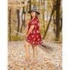 LA LEELA Women's Beachwear Swim Beach Cover Ups for Women Pirates Party Bikini Mini Dress Swimsuit Coverups for Women XL-XXL Red Skull - 2 of 4
