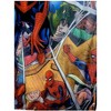 Bazillion Dreams Marvel Legends Spider-Man Characters in Web Fleece Softest Comfy Throw Blanket for Adults & Kids | Measures 60 x 50 Inches - 3 of 4