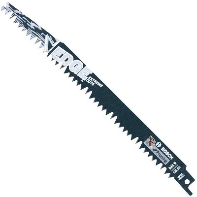 Bosch Edge 9 in. High Carbon Steel Pruning Reciprocating Saw Blade 5 TPI 5 pk