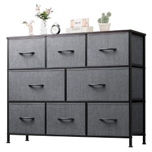 8 Drawer Dresser for Bedroom, Fabric Storage Unit, Large Drawer Chest for Entryway & Living Room - 1 of 4