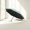 Unique Bargains Portable Umbrella Auto Open Dot Pattern Sun Protection Vinyl Impact Cloth 39.37"x23.62" 1 Pcs - 2 of 4