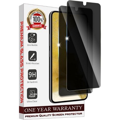 Entronix Anti-Spy Privacy Screen Protector Compatible with Galaxy S10 Plus - 2-Piece Combo
