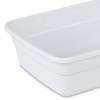 Sterilite Small Portable Rectangle Plastic 8 Qt Dish Pan Basin, White (24  Pack), 24 pc - Kroger