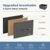 SKRAN 9-Drawer Dresser, Fabric Storage Tower For Bedroom, Tall Chest Organizer Unit With Fabric Bins, Steel Frame, Wood Top, Easy Pull Handle - 4 of 4