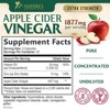 Apple Cider Vinegar Capsules 1877mg for Weight Loss, Vegan Keto Diet Supplement - 60 Capsules By Nature's Nutrition - 2 of 4