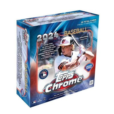 2021 Topps Chrome Update Series Mega fashion Box lot - 4 total