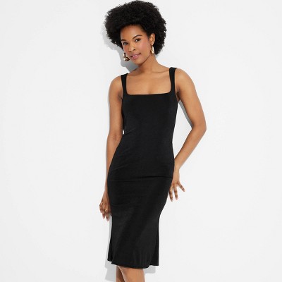 Women's Square Neck Midi Dress - Wild Fable™ : Target