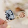 Anna-Kaci Vintage 3Pcs Long Stick Hat Pins Crystal Flower Butterfly and Pearl Details for Classic Hat Lapel and Scarf Accessorizing - 3pcs Retro - 4 of 4