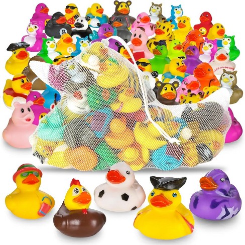 Assorted rubber ducks sales