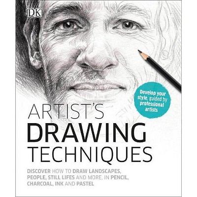 Artist's Drawing Techniques - by  DK (Hardcover)