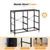 Drawers Dresser for Bedroom, Chest of Drawers with PU Leather Bins, Media Console Table, Fabric Closet Dresser for Living Room Hallway - 4 of 4