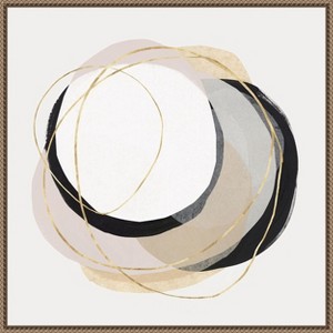 Amanti Art Ring of Gold I by PI Studio Canvas Wall Art Print Framed 22 x 22-in. - 1 of 4