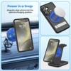 HANPURE 6.2" Magnetic Phone Case for S24 Phone Protector Cover Shockproof with Stand - 2 of 4