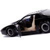 1982 Pontiac Firebird Trans Am Black with Light K.I.T.T. "Knight Rider" (1982) TV Series 1/24 Diecast Model by Jada - 2 of 4