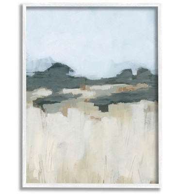 Stupell Industries Countryside Grass Landscape Scene Framed Giclee Art