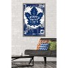 Trends International NHL Toronto Maple Leafs - Maximalist Logo 23 Framed Wall Poster Prints - 2 of 4