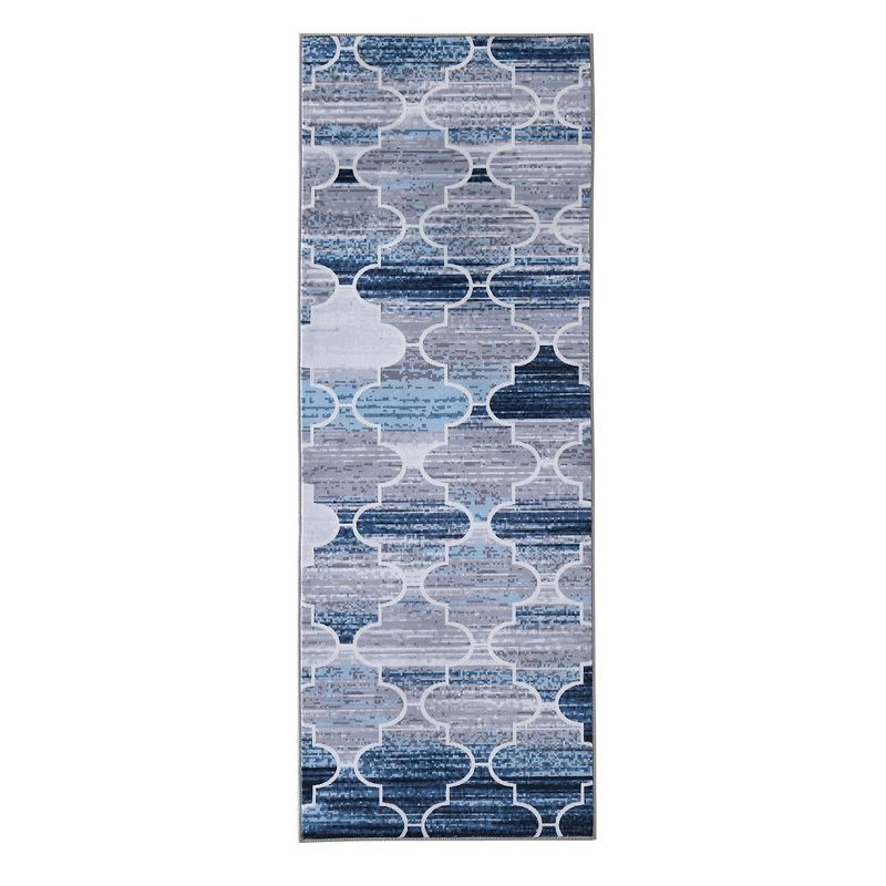 Modern Geometric Area Rug Non-Slip Stain-Resistant Accent Area Rugs, 3 of 7