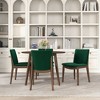 Ashcroft Furniture,Laura Mid-Century Modern Solid Wood Dining Chair (Set of 2) - 2 of 4
